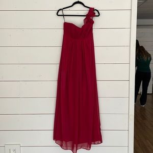 Wtoo Red Bridesmaid Dress, Size 4